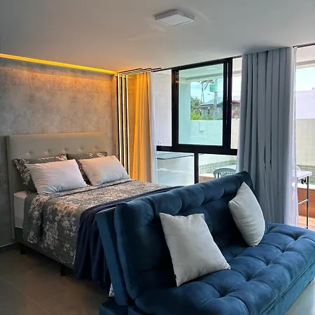Sunny Beach Flat com piscina privativa - porto de galinhas-2